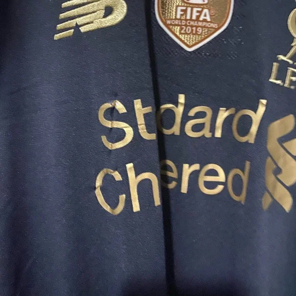 New Balance Football Soccer Liverpool FC 2019/2020 GK Jersey Kit Men’s Xl - Picture 3 of 4